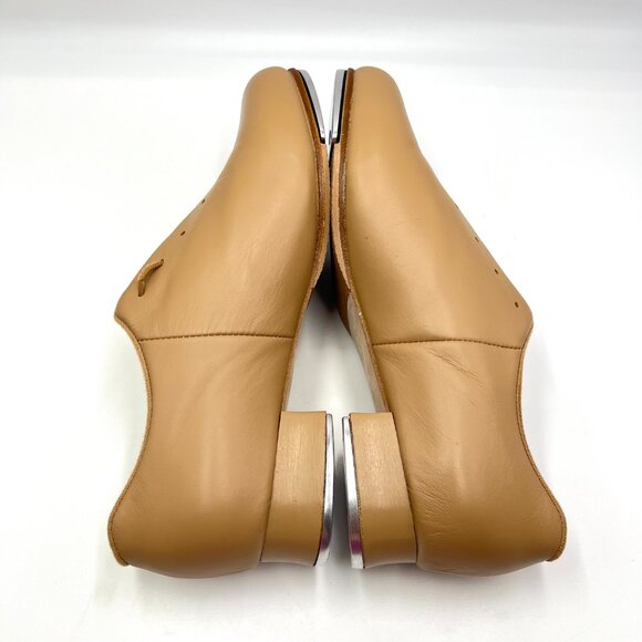 Bloch Womens‎ Size 10 S0381L Audeo Jazz Tap Caramel Tan Leather Dance Shoes - Picture 8 of 15